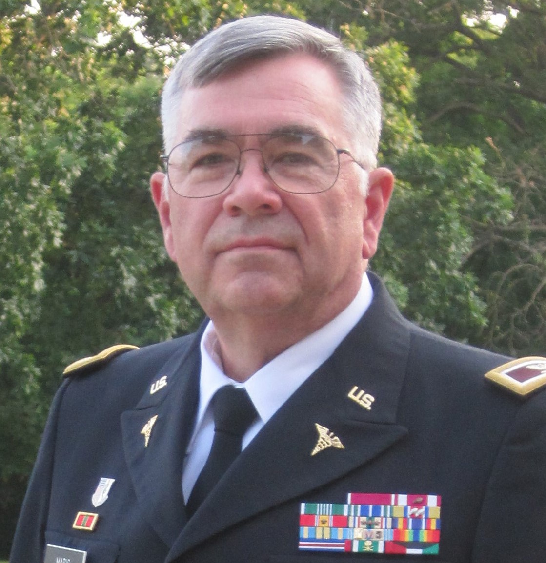 Colonel Charles R. Maris, M.D., in U.S. Army uniform