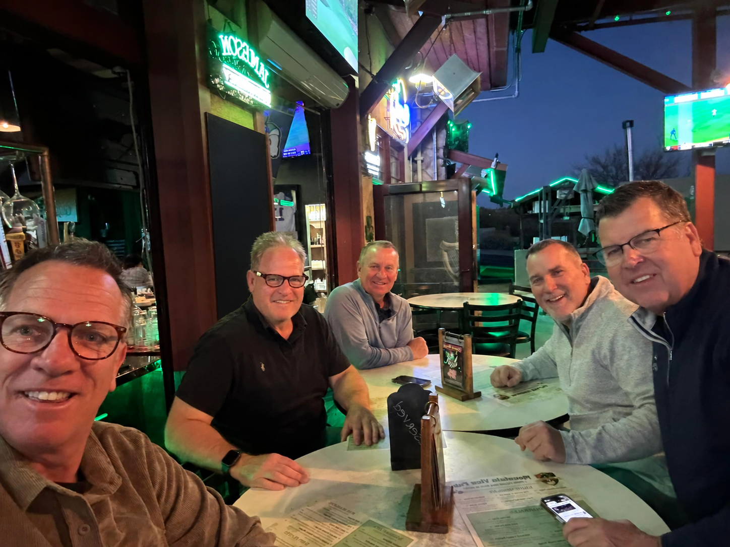 Eta Mu alumni brothers gathered together