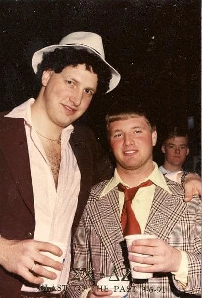 Eta Mu brothers at the Barn