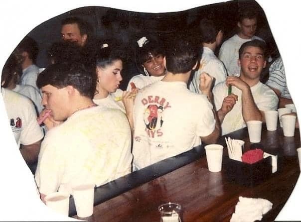 Brothers during Derby Days