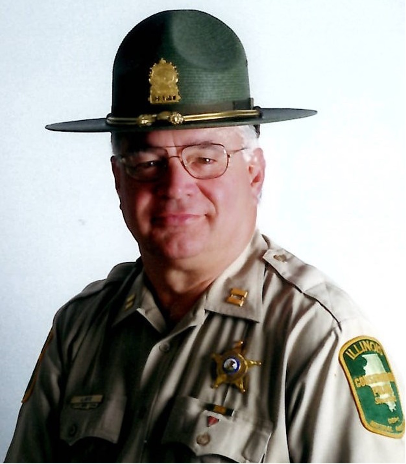 Jim Getz in Illinois Conservation Police uniform